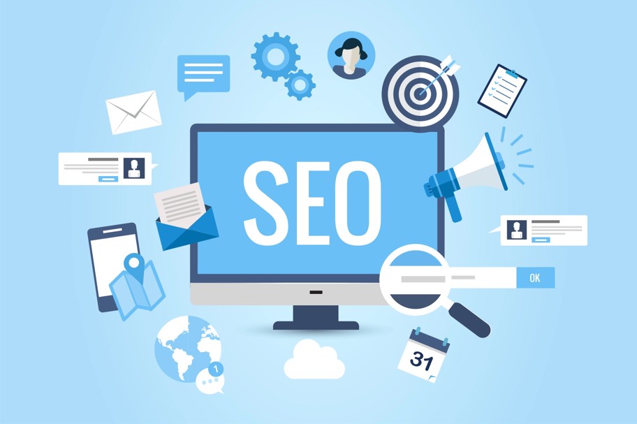 SEO strategy concept